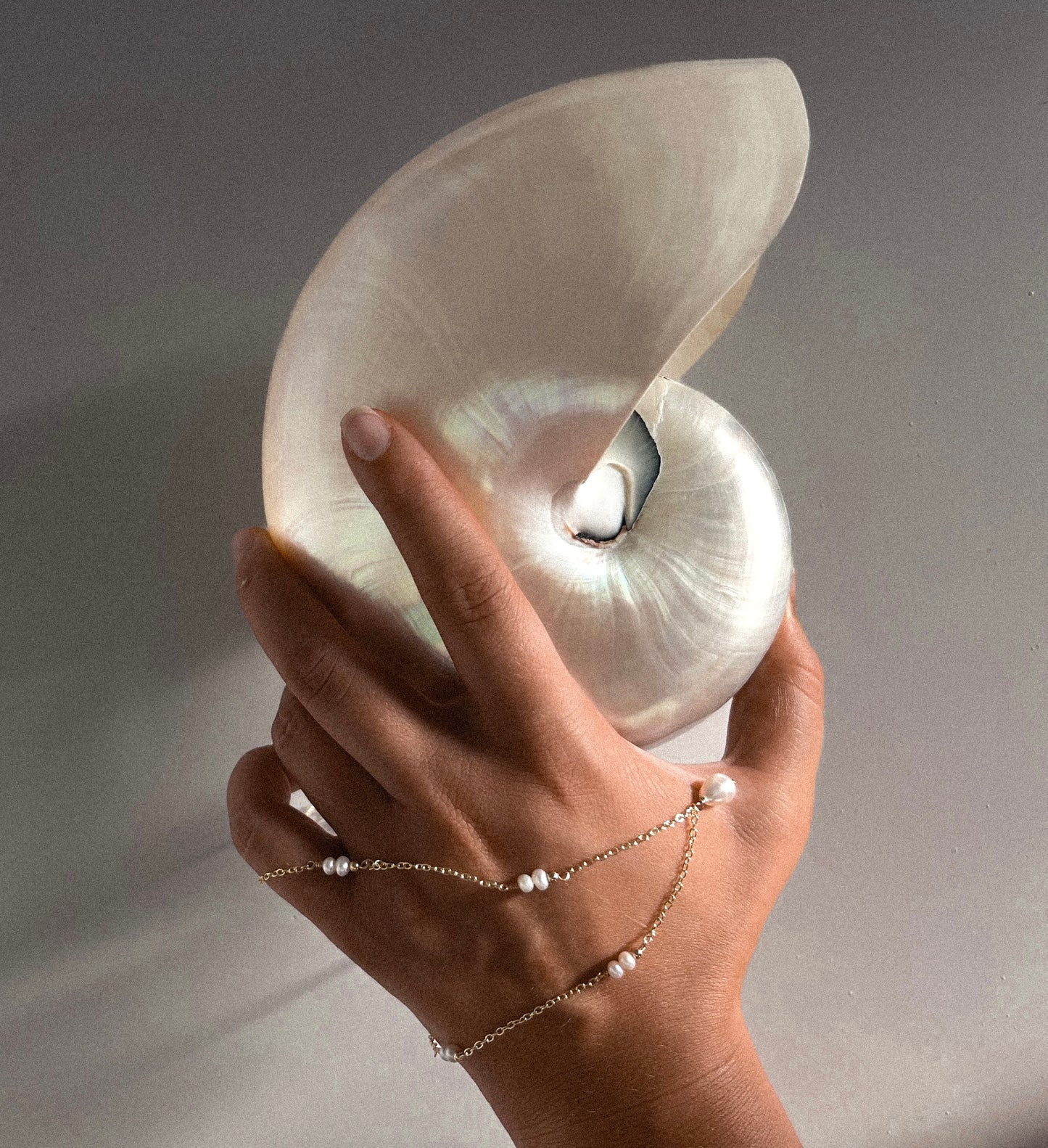 Waterproof Tarnish Free Pearl Gold Necklace Beach Ocean Jewellery