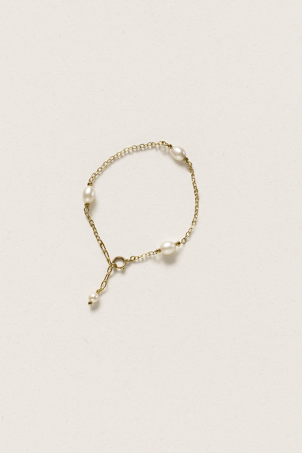 Gold Pearl Bracelet